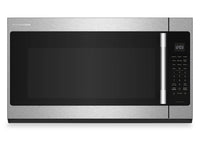  Four à micro-ondes à hotte intégrée KitchenAid de 2,1 pi3 - acier inoxydable - YKMMS330SPS