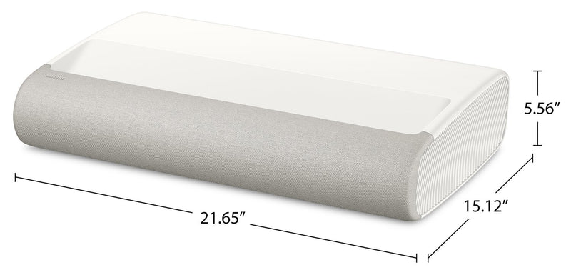 Projecteur à ultra-courte portée La Première de Samsung 4K de 3450 lumens avec Quantum HDR et Dolby Atmos (SP-LPU9DSAXXZC)