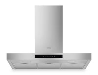 Hotte de cuisinière Smeg de 30 po - acier inoxydable - KBTU30X