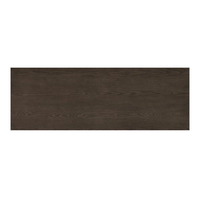 Console contemporaine Nyles de 60 po avec 3 tabourets de hauteur comptoir et ports USB - babeurre