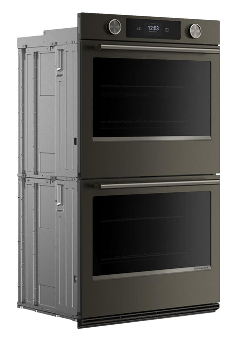 Four mural double intelligent électrique KitchenAid de 30 po - minerai noir - KOED730SBE