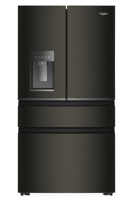 Réfrigérateur Whirlpool de 22 pi3 et de 36 po de profondeur comptoir véritable à portes françaises - acier inoxydable noir - WRMC5036RV