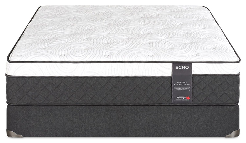 Ensemble matelas ferme à Euro-plateau Encore Echo de Springwall pour lit simple 