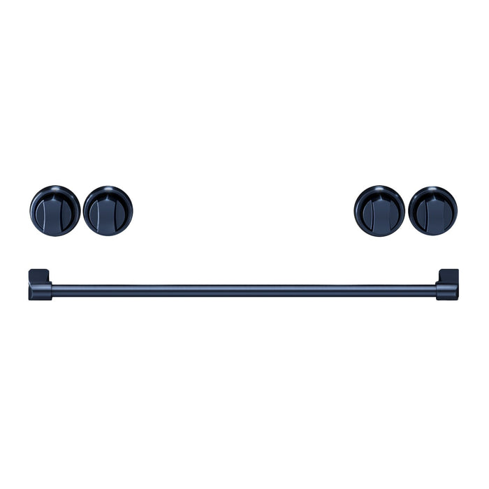 Ensemble de poignées et de boutons Thor Kitchen bleu métallisé pour cuisinière de 30 po - CKA-RG30-BLU