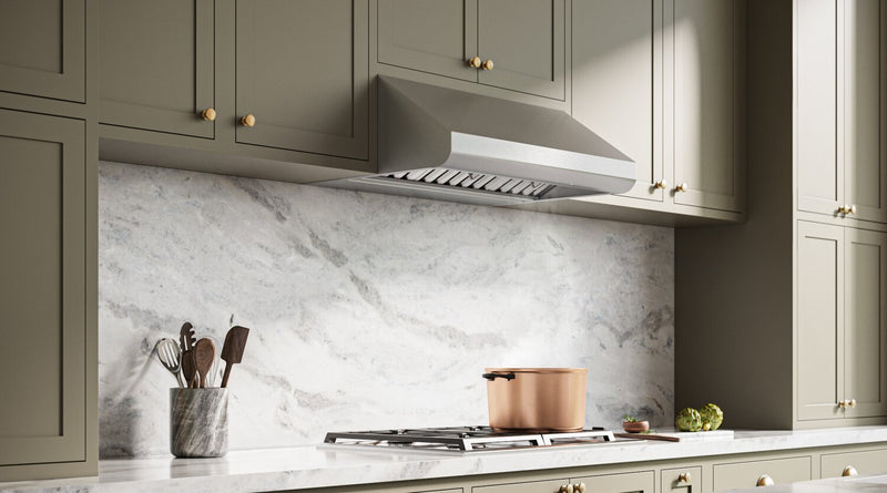 Hotte de cuisinière sous l'armoire Broan Elite de série E64000 de 36 po - E6436SSM