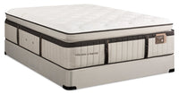  Ensemble matelas luxueux à Euro-plateau épais Swansea de Stearns & Foster pour grand lit