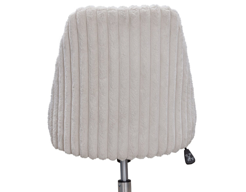 Chaise de bureau réglable Mink de Sealy de 26 po - crème