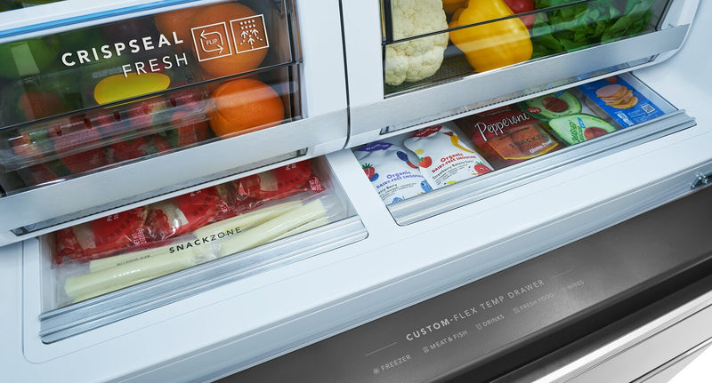 Réfrigérateur 4 portes Frigidaire Professional de 21 pi3 de profondeur comptoir à portes françaises - PRMC2290BF