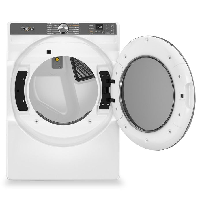 Sécheuse électrique intelligente Whirlpool de 7,4 pi³ avec vapeur - YWED6720RW