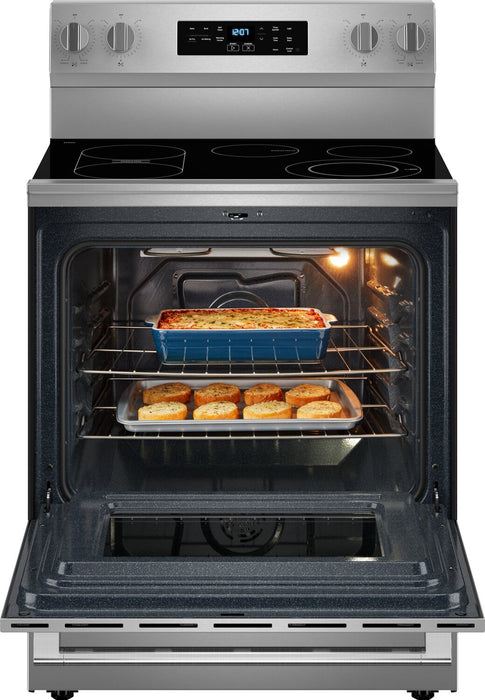 Cuisinière électrique Maytag de 5,3 pi3 et de 30 po avec friture à air sans préchauffage - acier inoxydable - YMFES6030RZ