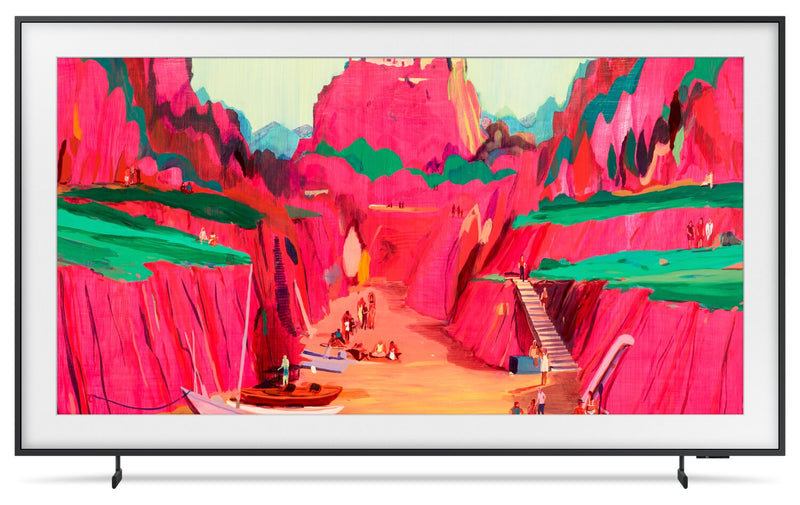 Téléviseur intelligent Neo QLED SAMSUNG LS03FW The Frame UHD 4K de 75 po avec Vision AI et système d’exploitation Tizen (QN75LS03FWFXZC) - modèle 2025