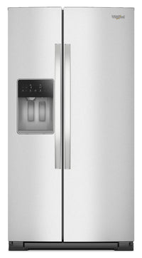 Réfrigérateur Whirlpool de 21 pi³ et de 36 po à compartiments juxtaposés - acier inoxydable résistant aux traces de doigts - WRSC6536RZ