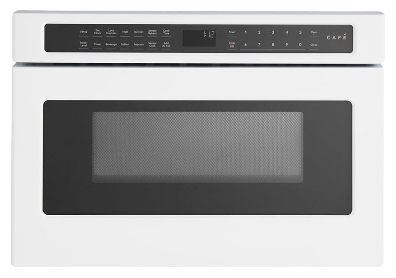 Tiroir-four à micro-ondes encastré Café de 1,2 pi³ - blanc - CWLC12P4RW5
