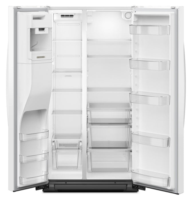 Réfrigérateur Whirlpool de 21 pi³ et de 36 po à compartiments juxtaposés - blanc - WRSC5536RW