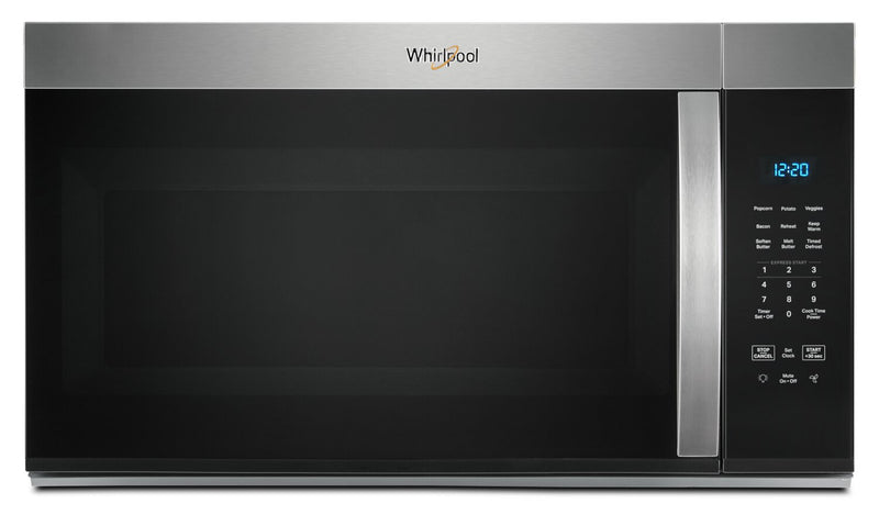 Four à micro-ondes à hotte intégrée Whirlpool de 1,7 pi3 - acier inoxydable - YWMMS3130RS