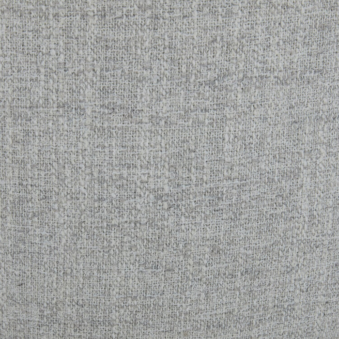 Chaise de salle à manger coulissante Zola en tissu de polyester - grise