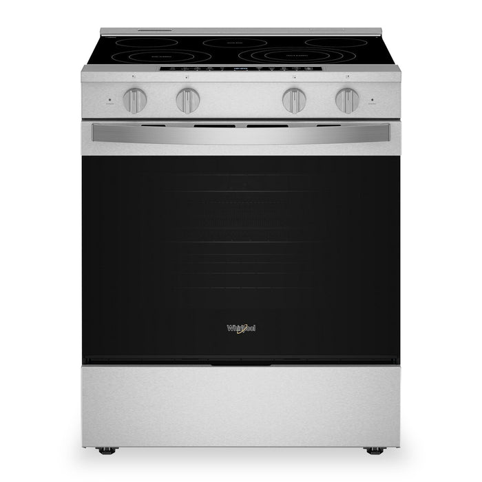 Cuisinière électrique Whirlpool de 5,3 pi3 avec friture à air et revêtement WipeCleanMC - acier inoxydable - YWSES7530RZ