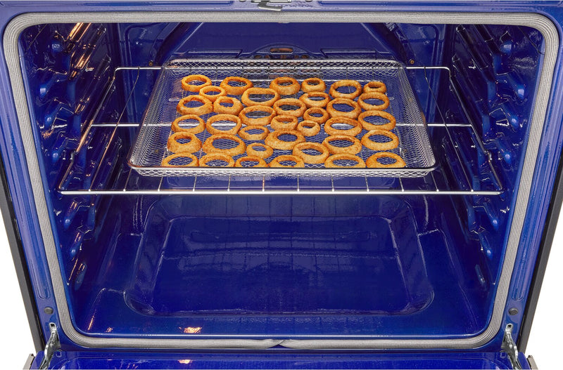 Cuisinière intelligente à gaz LG de 6,3 pi3 avec friture à air - acier inoxydable résistant aux traces de doigts - LRGN6325X