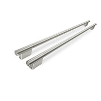  Trousse de poignées KitchenAid 2 pièces pour réfrigérateur encastré à compartiments juxtaposés - acier inoxydable - W11777165