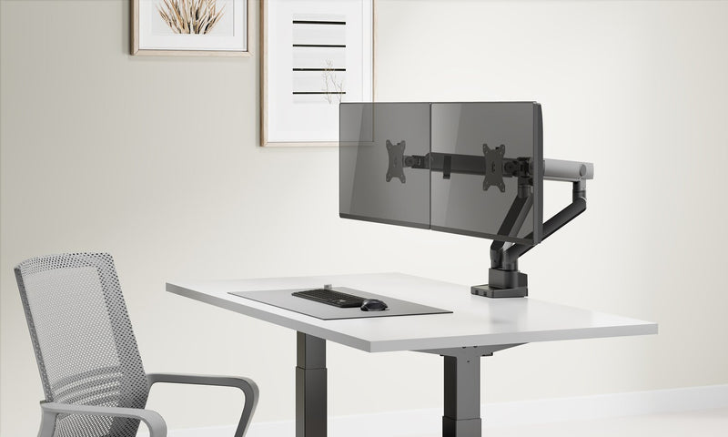 Support pour moniteur à bras double à profil bas Ultralink Performance Premium Pro pour écrans de 17 po à 35 po (ULPMAPM2)
