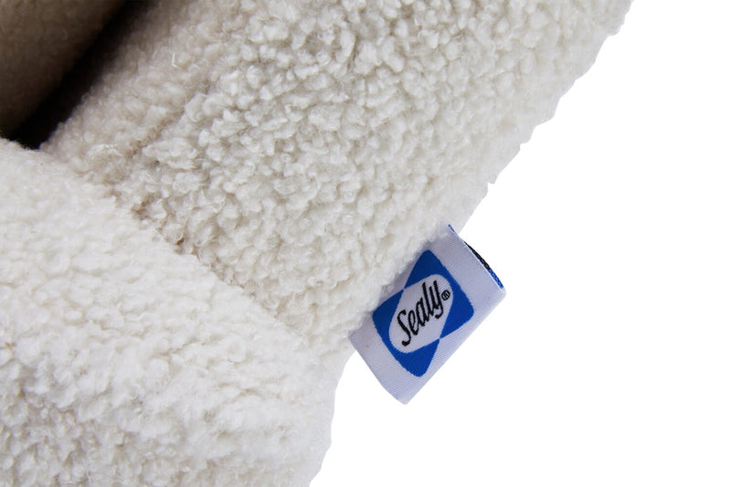 Chaise de bureau réglable Dove de Sealy de 26 po - ivoire 