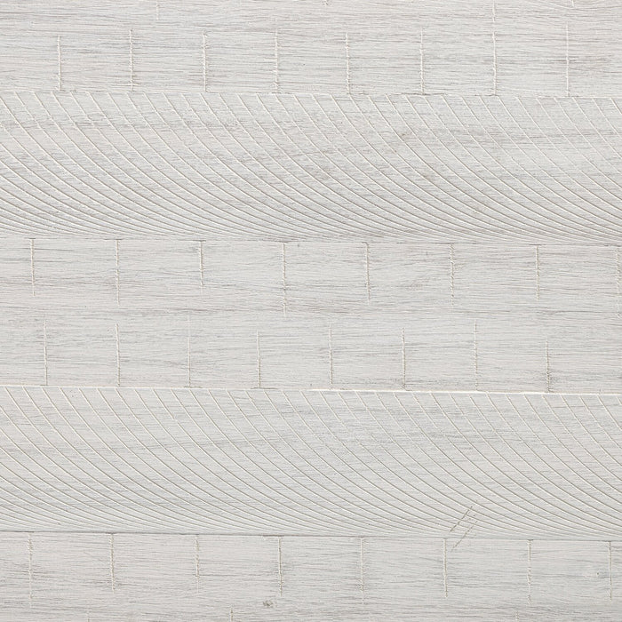 Commode verticale de chambre à coucher Haven de 48 po (L) x 48 po (H) à 4 tiroirs avec armoire de rangement - blanche