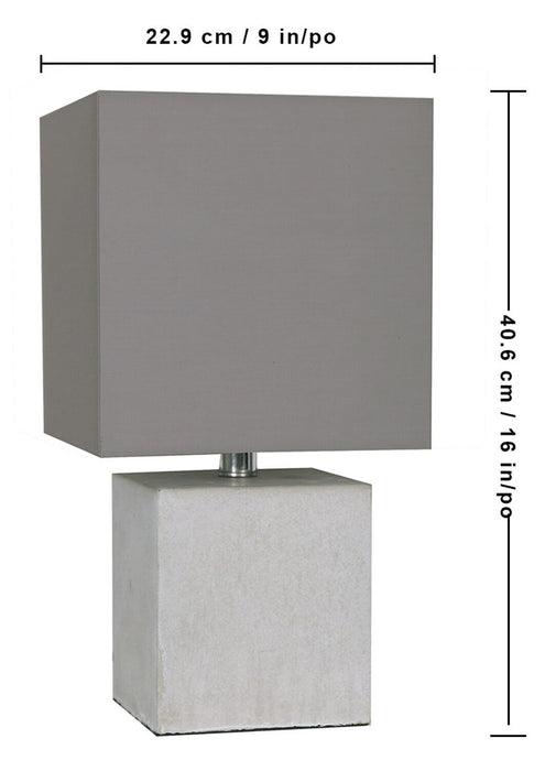 Lampe de table Mission de 16 po