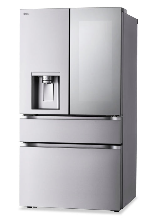 Réfrigérateur à 4 portes LG de 29 pi3 et de 36 po de profondeur standard MAXMC à portes françaises avec InstaViewMD - LF29S9775S
