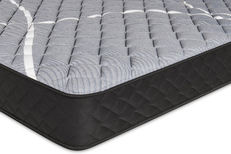 Matelas ferme à plateau régulier dans une boîte White Birch de Springwall pour véhicule récréatif