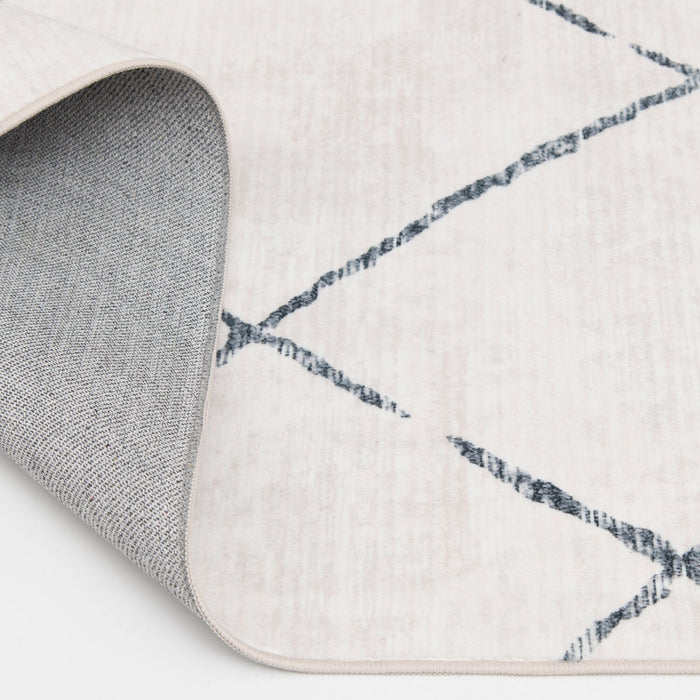 Carpette Selin ivoire lavable - 5 pi x 7 pi