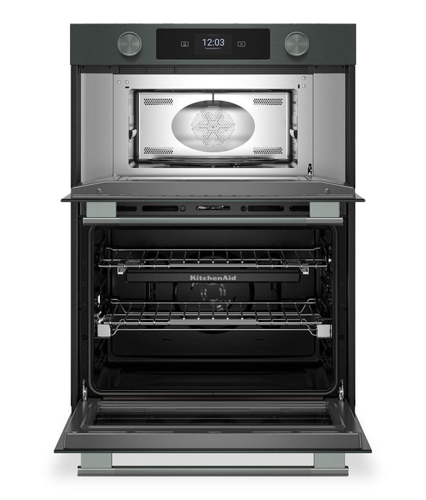 Four mural combiné intelligent électrique KitchenAid de 30 po - genévrier - KOEC730SJP