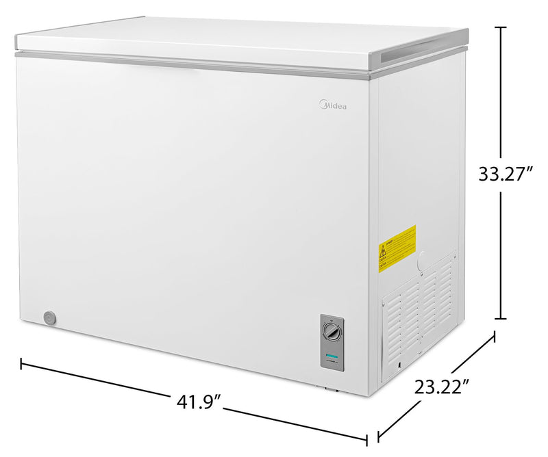 Congélateur coffre convertible en réfrigérateur Midea de 10,3 pi3 - MRC10M4CWW 