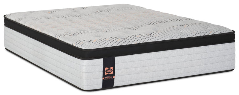 Matelas semi-ferme à Euro-plateau Bronson PosturepedicMD Plus de série 1000 de Sealy pour lit simple