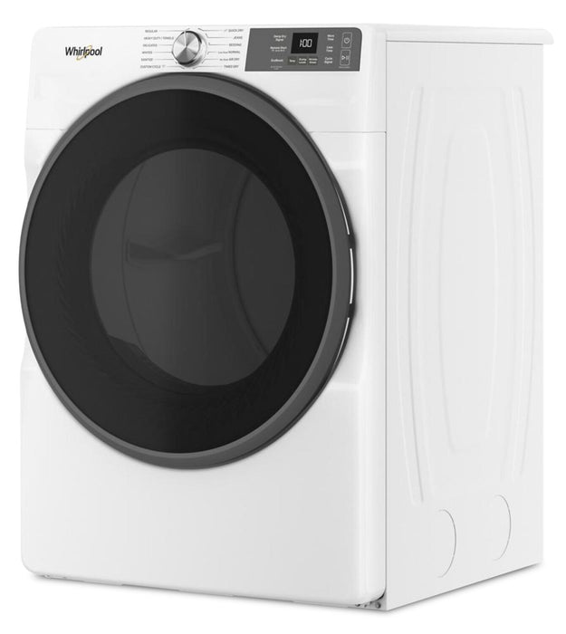 Sécheuse électrique intelligente Whirlpool de 7,4 pi³ avec Wrinkle ShieldMC - blanche - YWED5720RW