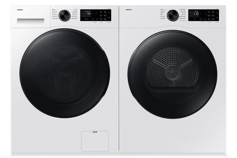 Laveuse compacte à chargement frontal de 2,9 pi3 et sécheuse compacte de 4,0 pi3 de Samsung