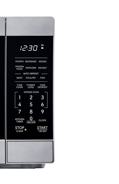 Four à micro-ondes de comptoir Sharp de 0,9 pi3 avec plateau tournant CarouselMD - SMC0962KSC