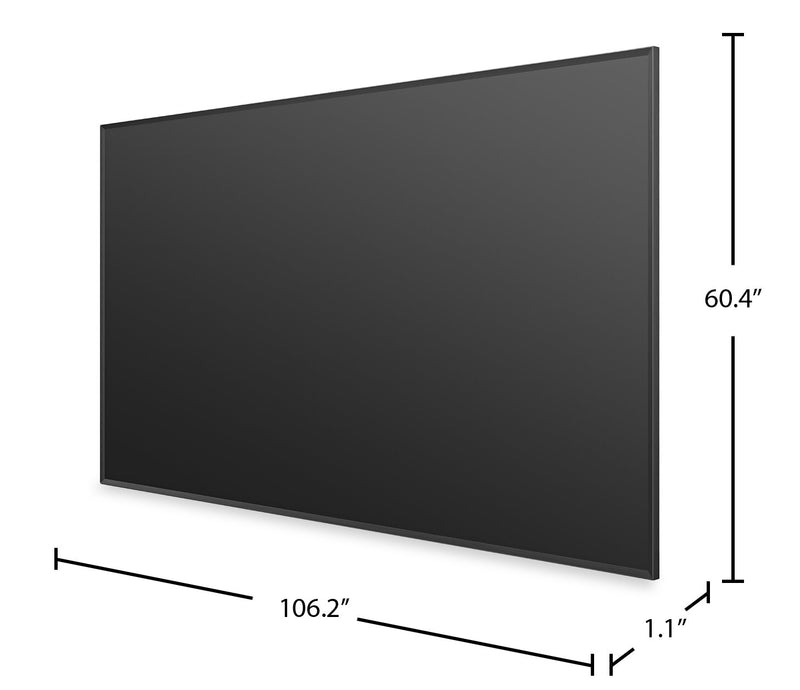 Écran de projecteur Hisense DLT 4K de 120 po à rejet de la lumière ambiante (ALR) - lumière du jour (DLT120-B)