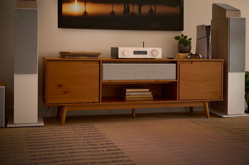 Récepteur AV à 5.2 canaux JBL MA310 4K – blanc (JBLMA310WHTAM)