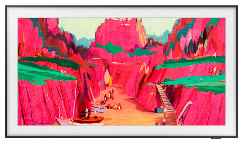 Téléviseur intelligent Neo QLED SAMSUNG LS03FW The Frame UHD 4K de 85 po avec Vision AI et système d’exploitation Tizen (QN85LS03FWFXZC) - modèle 2025