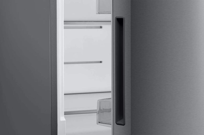 Appareil vertical 2 en 1 Midea de 21 pi3 convertible en réfrigérateur ou congélateur - acier inoxydable - MRU21B6ASL