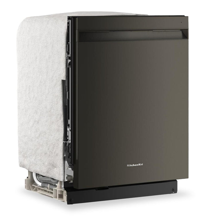 Lave-vaisselle KitchenAid de 24 po et de 44 dBA avec troisième panier 360° Max JetsMC - minerai noir - KDPS624SBE 