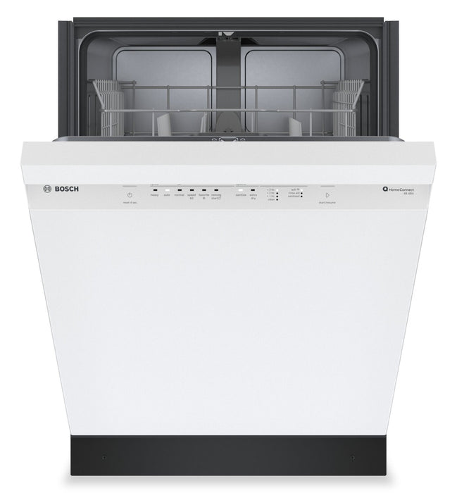 Lave-vaisselle intelligent Bosch de série 300 de 24 po de 48 dBA avec PrecisionWashMD - blanc - SHE41CM2N