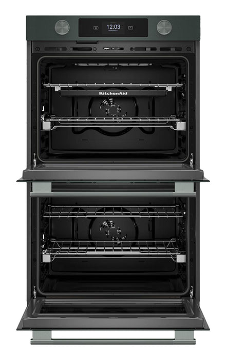 Four mural double intelligent électrique KitchenAid de 30 po - genièvre - KOED730SJP