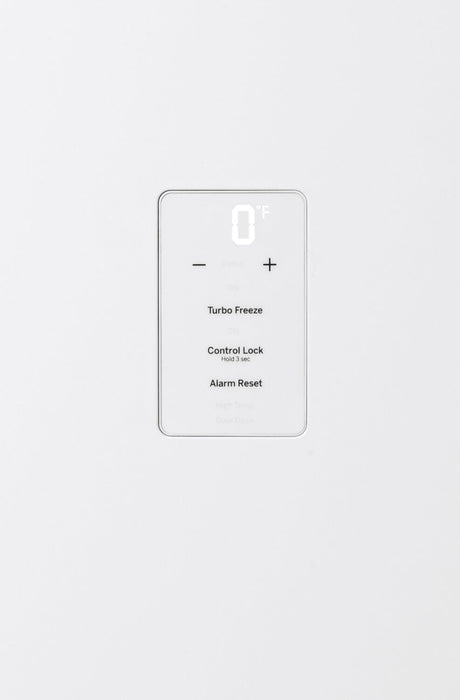 Congélateur vertical GE sans givre de 21,3 pi³ - blanc - FUF21SMRWW