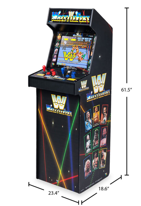 Borne d’arcade WWE Ultra Series Arcade Classics de Basic Fun avec 5 jeux