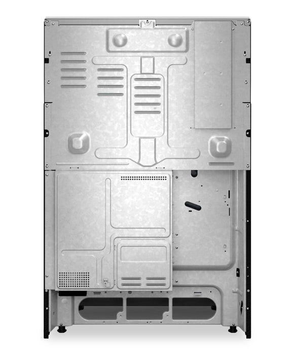 Cuisinière électrique Whirlpool de 5,3 pi3 et de 30 po avec friture à air sans préchauffage - acier inoxydable résistant aux traces de doigts - YWFES7030SZ