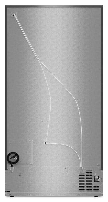 Réfrigérateur KitchenAid de 29 pi3 et de 36 po - acier inoxydable résistant aux traces de doigts - KRSF536RPS 