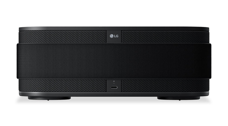 Haut-parleur portatif xboom Bounce par will.i.am de LG résistant à l’eau IP67 avec Bluetooth (BOUNCE.ACANLBK)