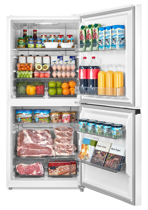 Appareil vertical 3 en 1 Midea de 20 pi3 convertible en réfrigérateur ou congélateur - blanc - MRU21C7BWW 