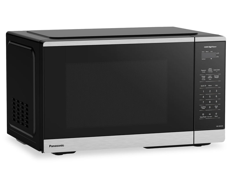 Four à micro-ondes compact Panasonic de 0,9 pi3 - acier inoxydable - NNSB42QSC